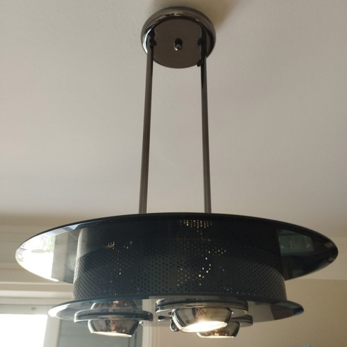 Wall light like new, height 57 cm, diameter 42 cm