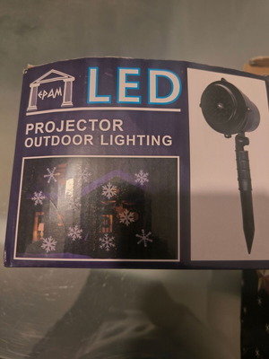 EPAM LED лазерен проектор Коледен проектор нов