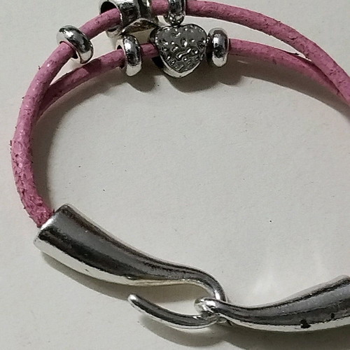 Pink bracelet used