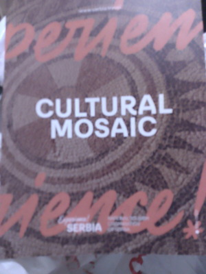 Cultural Mosaic Serbia travel guide book, English