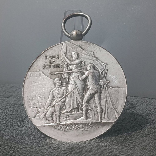 Medal used National Shooting Competitions France bronze 33.72g