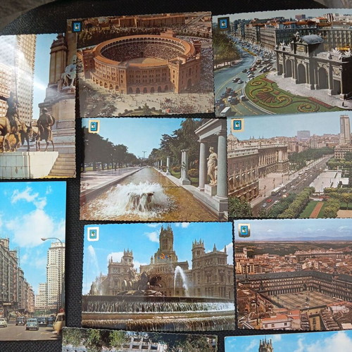 Madrid Spain postcards new, pack of 10