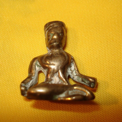 Brass figurines set used