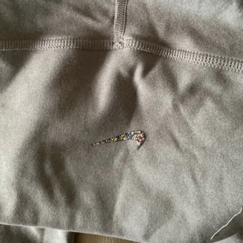 Nike grey high-waisted leggings, XS