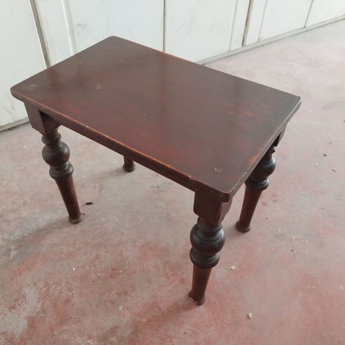 Wooden auxiliary table used