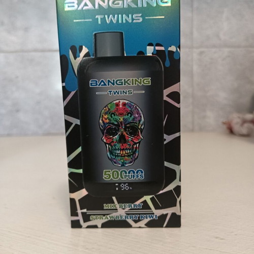 Bangking Twins Disposable Vape 50,000 Puffs with Digital Display like new