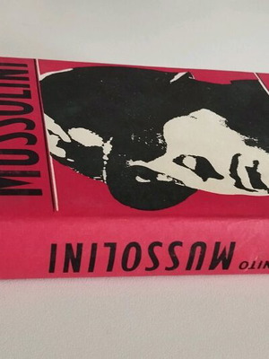 Benito Mussolini βιβλίο μεταχειρισμένο, Christopher Hibbert, 1962