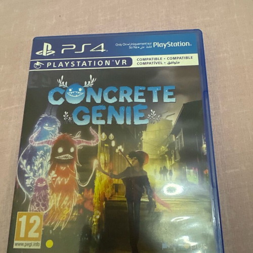 Concrete Genie PS4 used, VR compatible