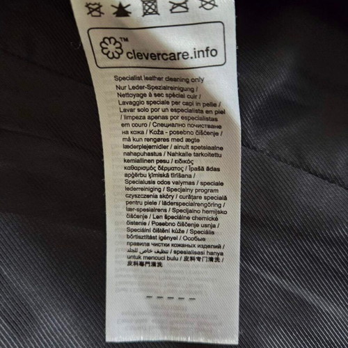 Esprit leather jacket like new, black, size 36