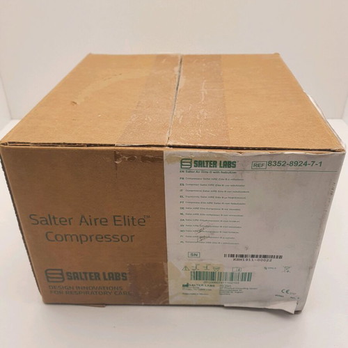Salter Aire Elite nebulizer new