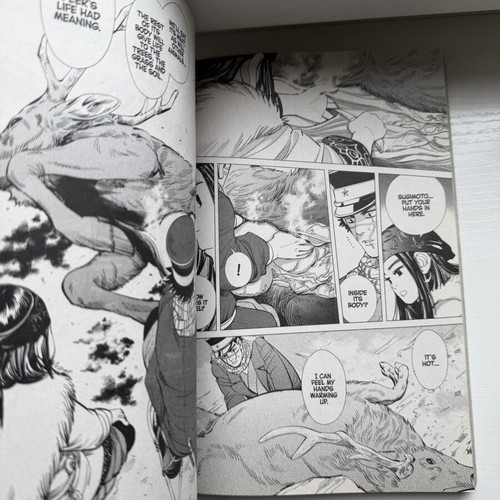 Golden Kamuy Vol.3 manga like new, English