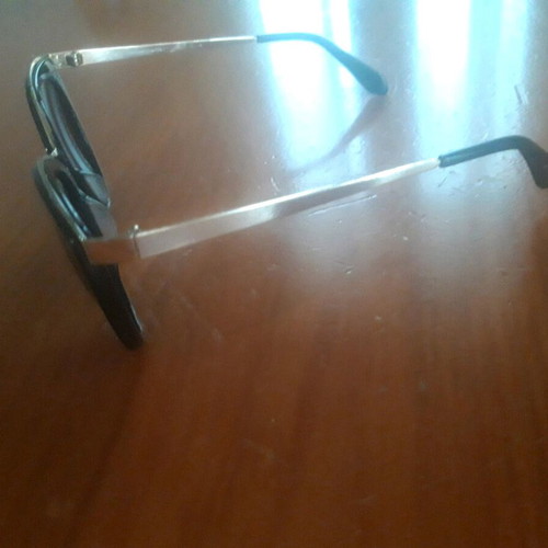Rebecca Blu sunglasses used, black gold butterfly shape
