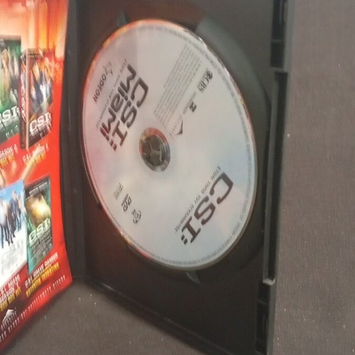 CSI Miami DVD used with subtitles