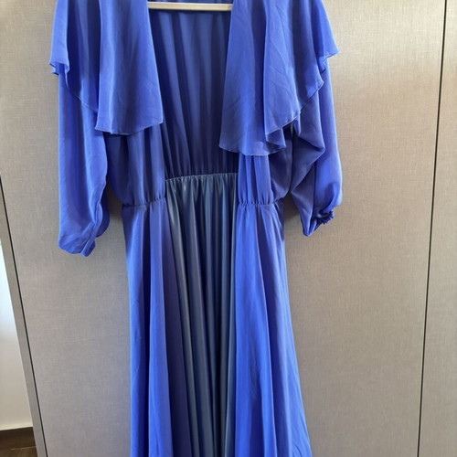 Lynne maxi dress in royal blue, new