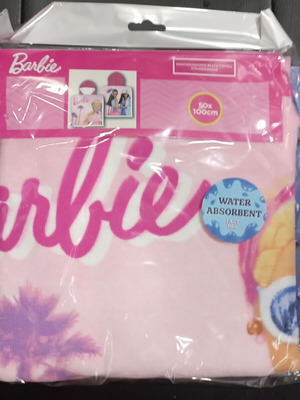Barbie Beach Towel Poncho new 50x100 cm