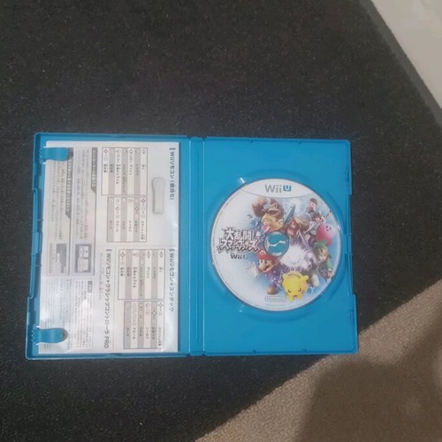 Super Smash Bros game for Nintendo Wii U used, Japanese edition
