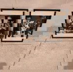 Frames used with actors from old cinema