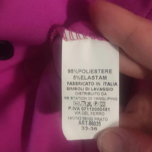Sleeveless Long Coat with Belt like new, pink and purple