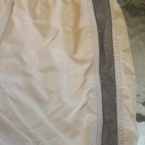 Med swim shorts size M, like new, white