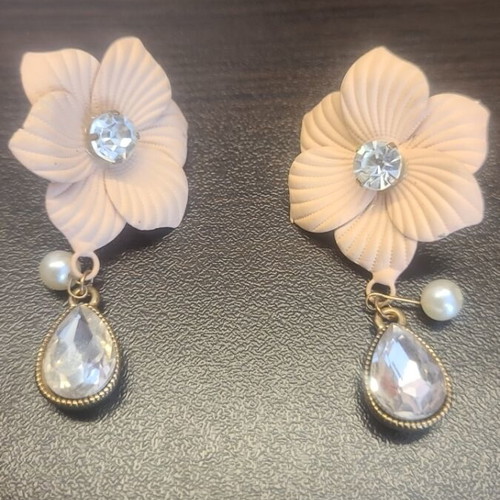 Vintage earrings new, impressive design