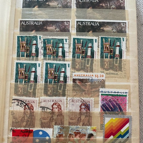 Collectible Australian stamps 1970–1990 thematic, flowers, animals