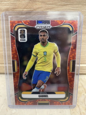 2026 Panini Prizm FIFA World Cup Gabriel Red Mosaic Prizm κάρτα #86