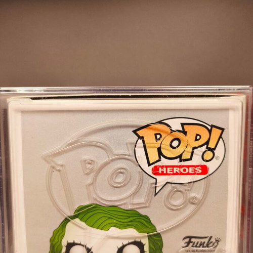 Funko Pop The Joker #36 with custom painted acrylic protector