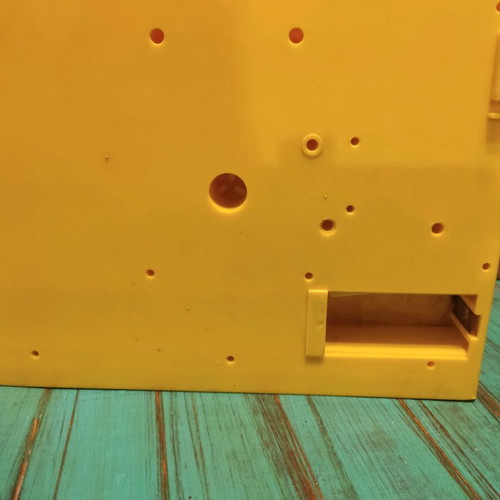 Plastic screen from old small pinball used