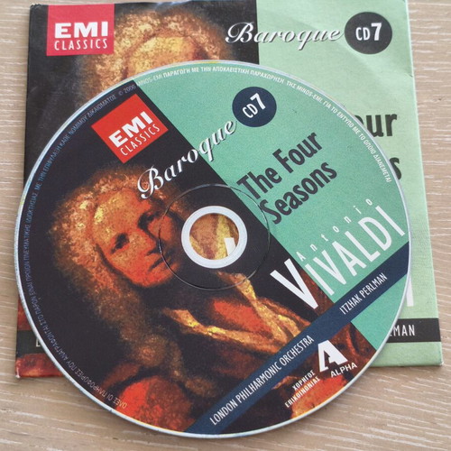 The Four Seasons CD by Antonio Vivaldi, EMI Classics, like new