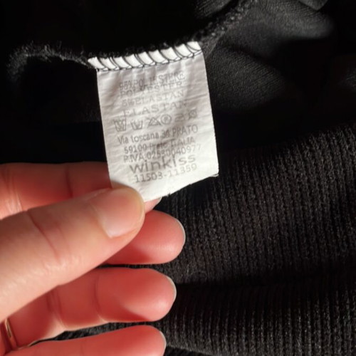 Women's set black corduroy sweatpants and hoodie like new