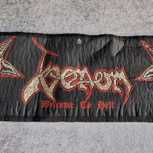 Venom old sewn patch like new, size 19x6.5 cm