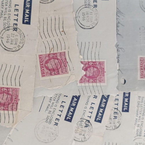 Cyprus Small Archive of Telegrams and Letters 1934 - 1948 used