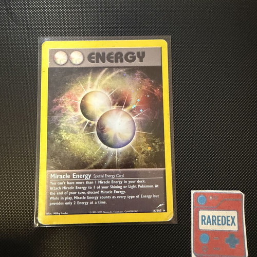 Miracle Energy 16/105 Pokémon TCG Neo Destiny card