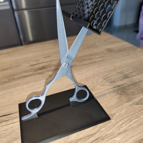 Business card holder shaped like scissors new