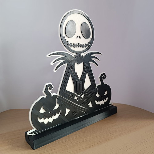Jack Skellington 3d printed table decoration made to order