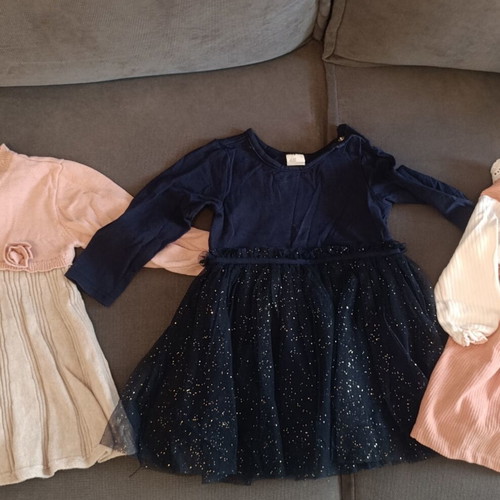 Winter dress set for babies, Mayoral, H&M, Energino