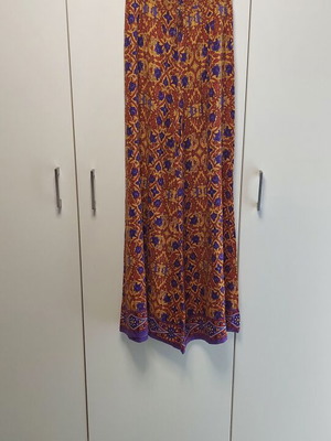 Summer palazzo pants used, multicolor, sizes S/M