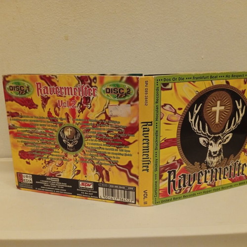 Ravermeister Vol II 2xCD used, Hard Trance 1995 compilation