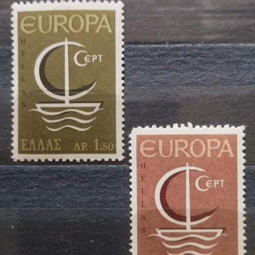 Greek stamps 1966 new, complete set