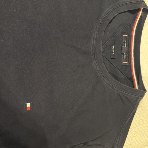 Tommy Hilfiger short-sleeve shirt like new, size L, blue