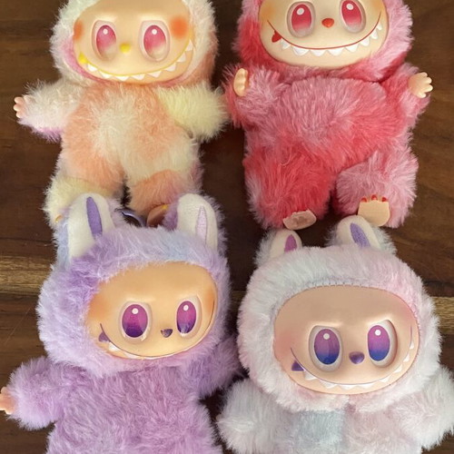 Lafufu set of 4 dolls like new, assorted colors