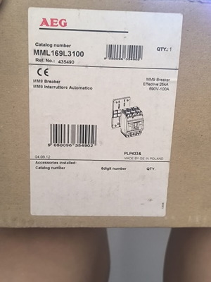 AEG MM9 100A Αυτόματος Διακόπτης καινούργιος, πλήρες σετ