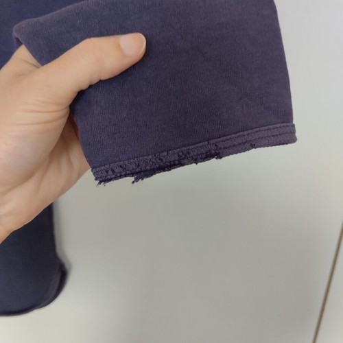 Lands' End shirt used blue purple large