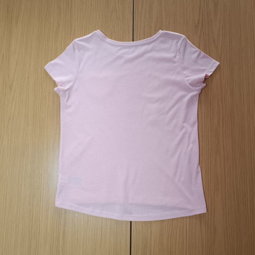 Old Navy pink children's T-shirt 10-12 years, heart pocket