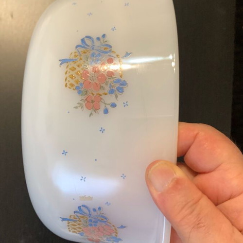 Pyrex France bowl used, oven safe