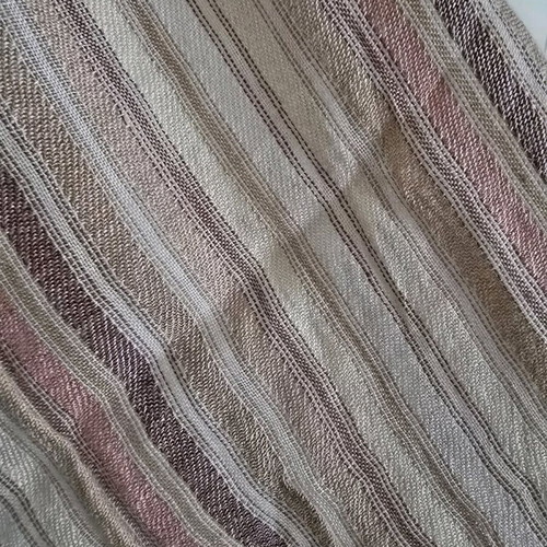 Accessorize pashmina used, beige and pink