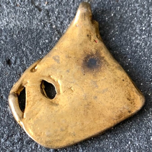 Copper pendant used