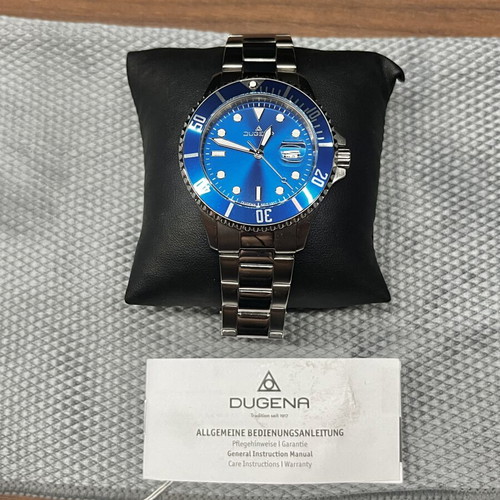 Dugena Diver XL Blue 4461003 Unisex Watch New