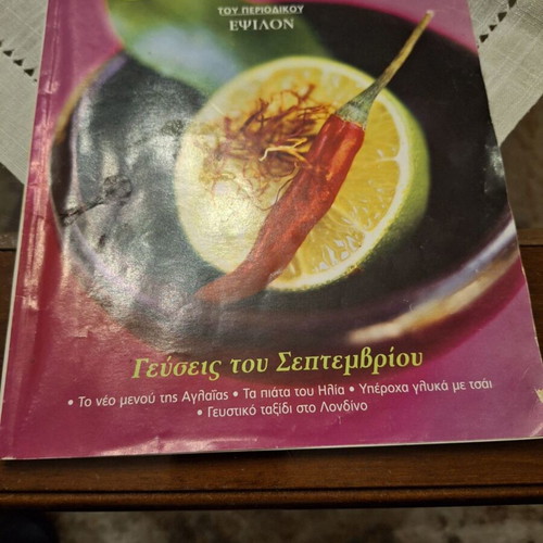 Gourmet Cookbook special edition Epsilon magazine like new
