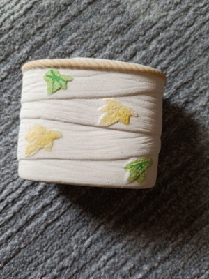 Πήλινη θήκη για οδοντόβουρτσες και οδοντόκρεμα σαν καινούργια